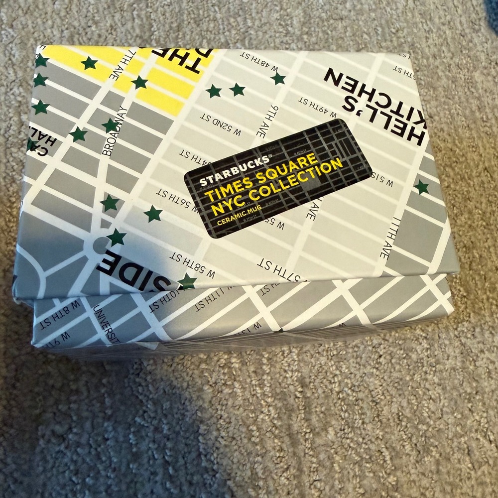 Limited Edition Starbucks New York Times Square NYC Coffee Mug w/ box 14 oz 2014 - Picture 6 of 6